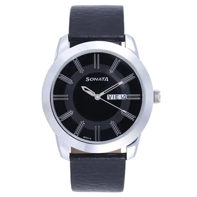 "Sonata Gents Watch 7924SL10 - Click here to View more details about this Product